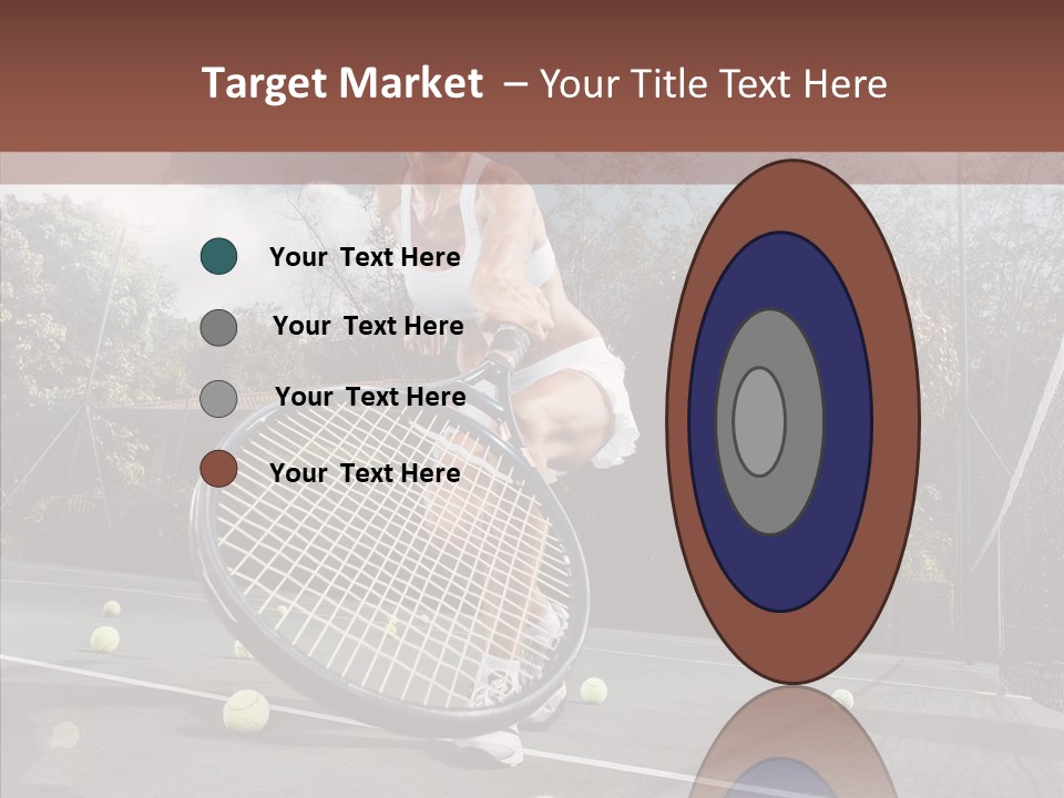 Quarter Strength Play PowerPoint Template