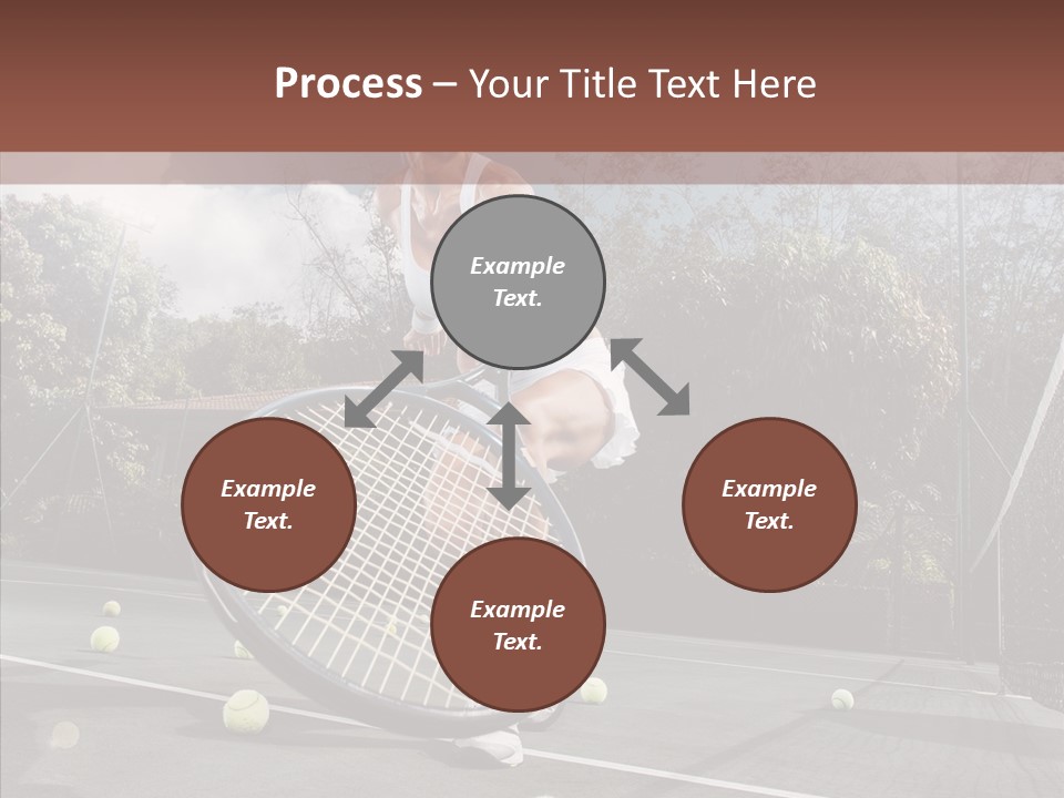 Quarter Strength Play PowerPoint Template