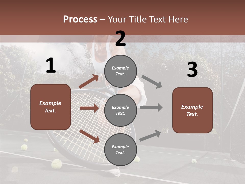 Quarter Strength Play PowerPoint Template