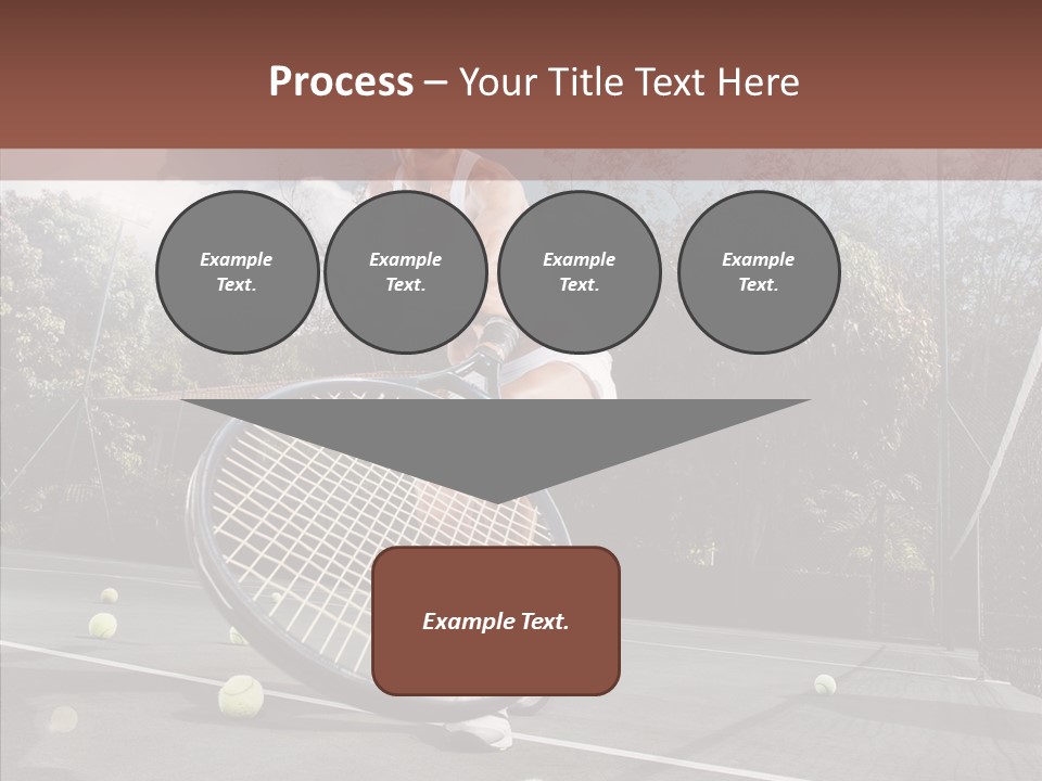 Quarter Strength Play PowerPoint Template