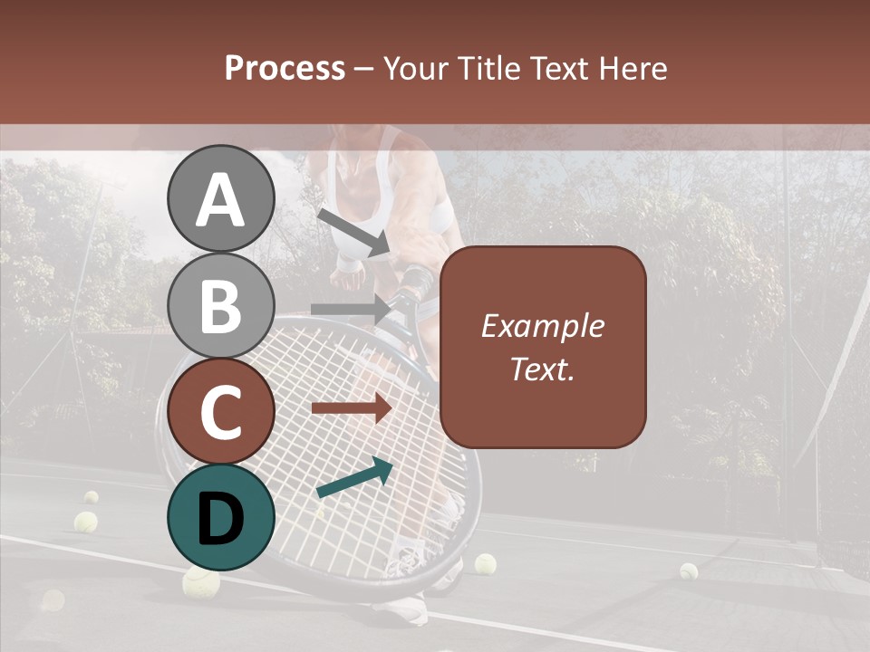 Quarter Strength Play PowerPoint Template
