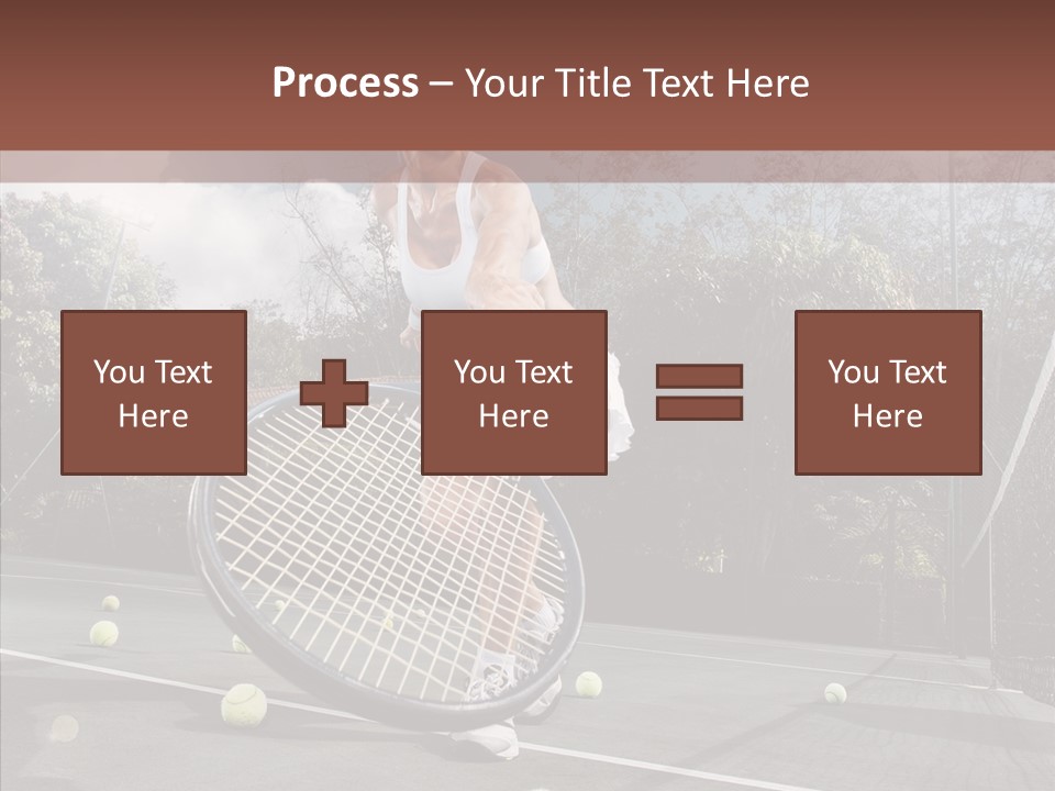 Quarter Strength Play PowerPoint Template