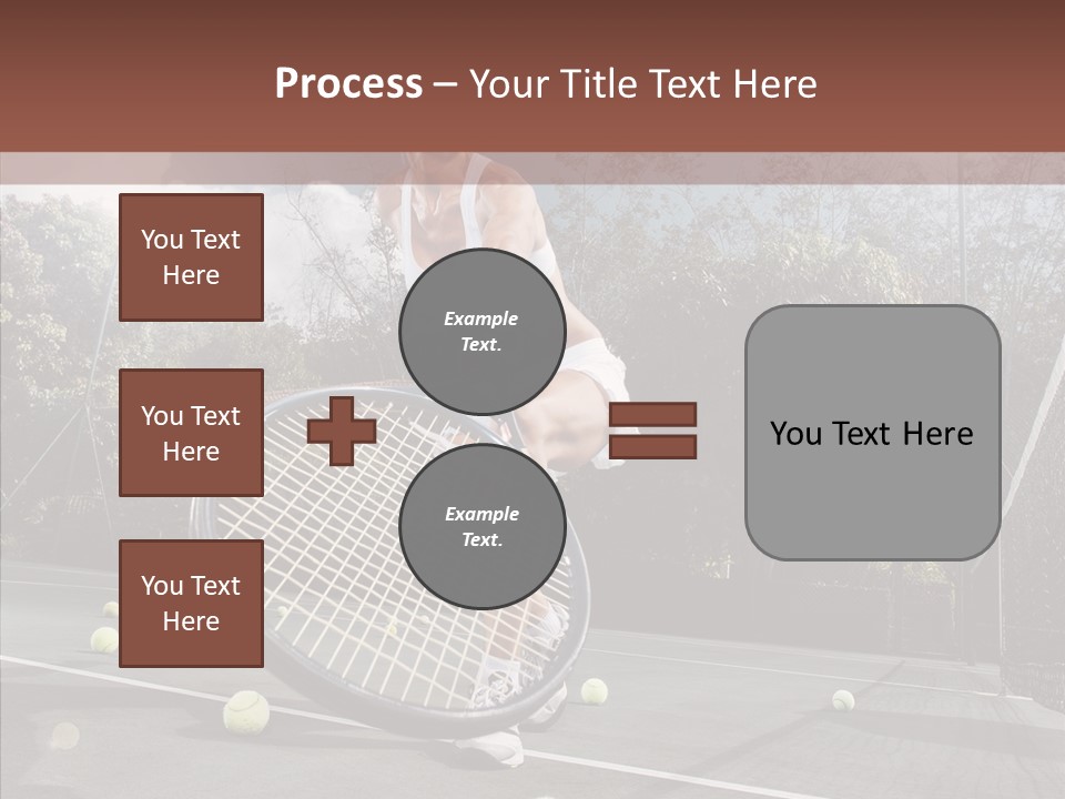 Quarter Strength Play PowerPoint Template