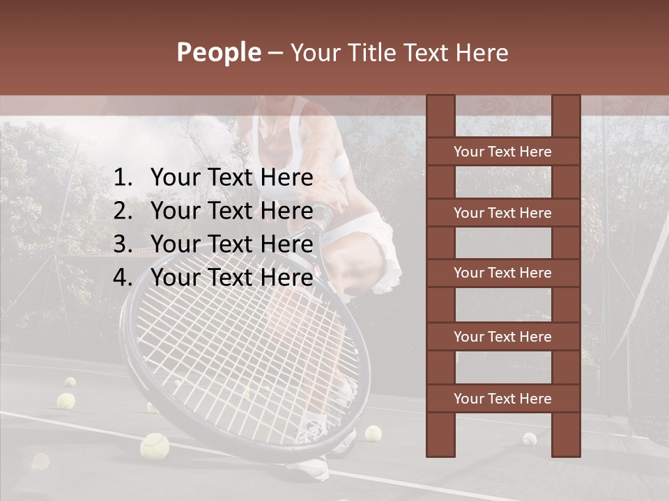 Quarter Strength Play PowerPoint Template