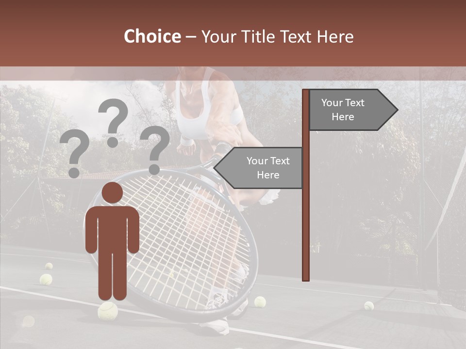 Quarter Strength Play PowerPoint Template