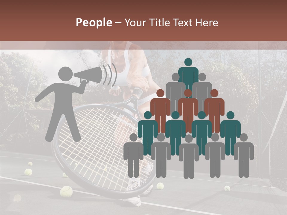 Quarter Strength Play PowerPoint Template