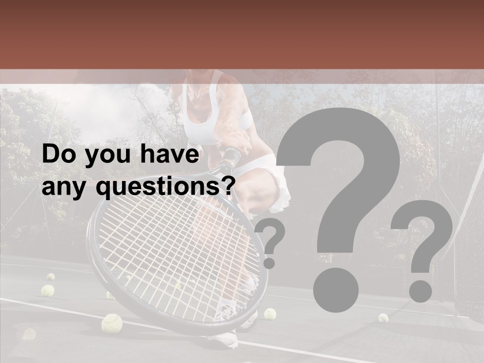 Quarter Strength Play PowerPoint Template