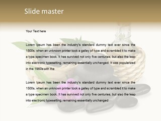 Tropical White Spa PowerPoint Template