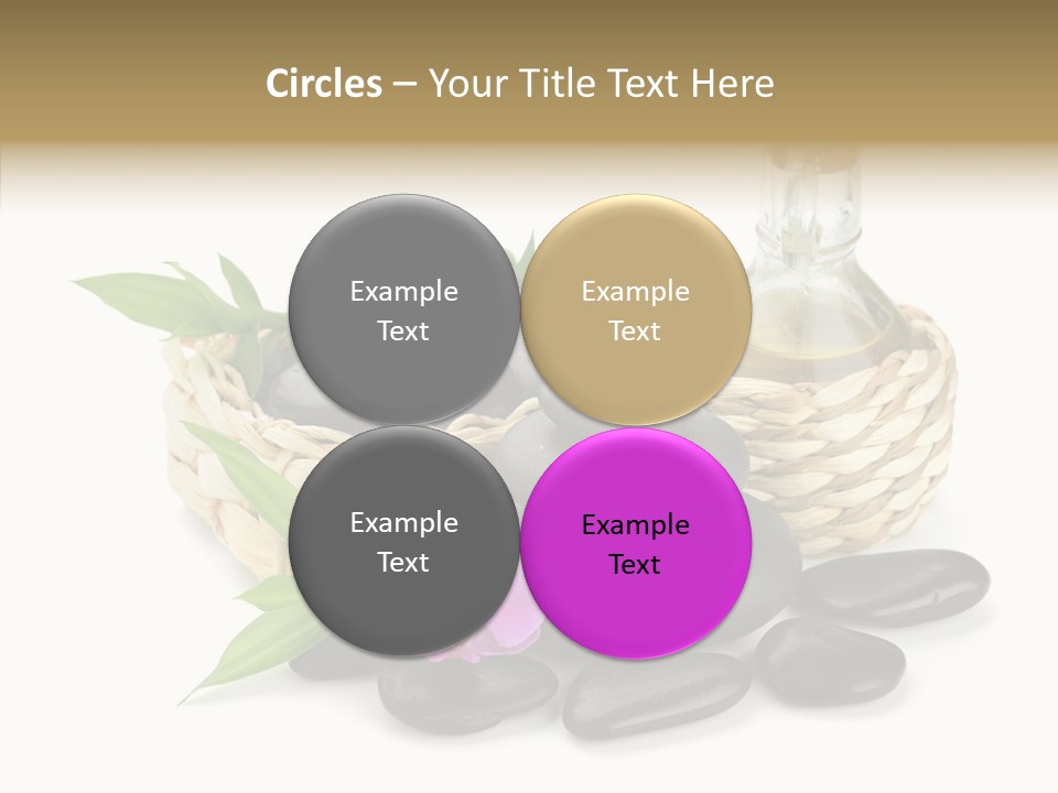 Tropical White Spa PowerPoint Template