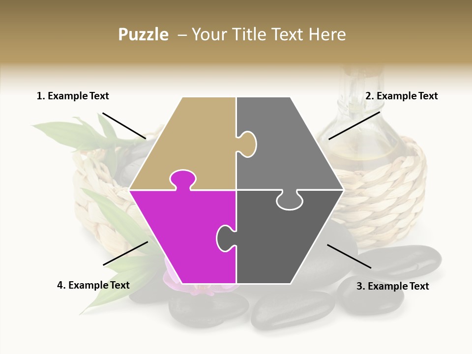 Tropical White Spa PowerPoint Template