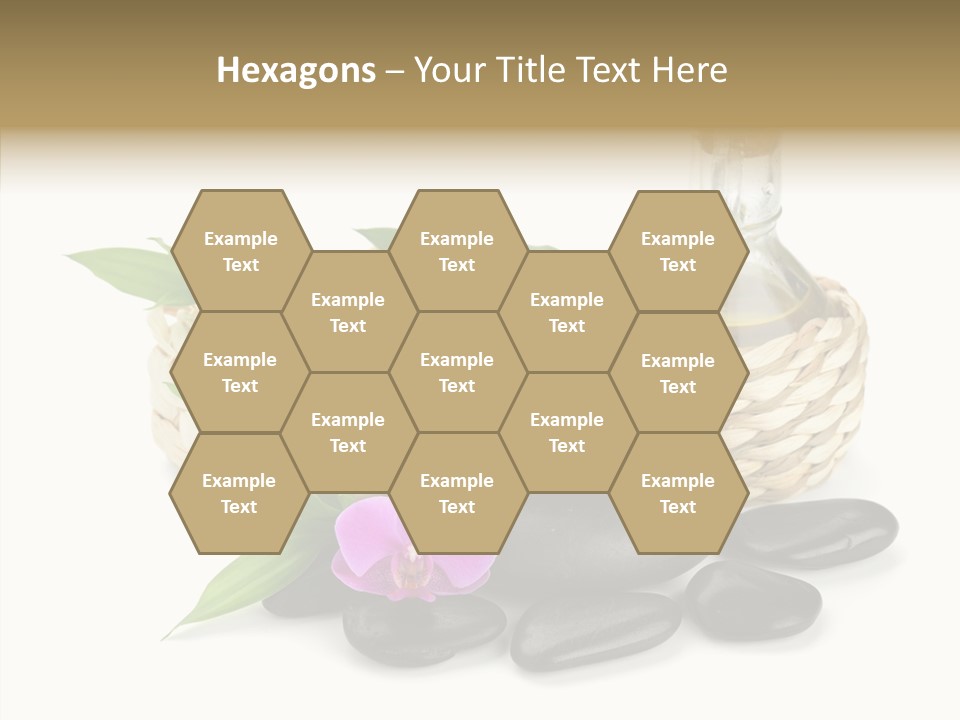 Tropical White Spa PowerPoint Template