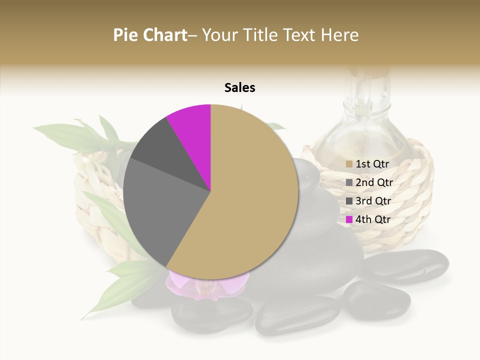 Tropical White Spa PowerPoint Template