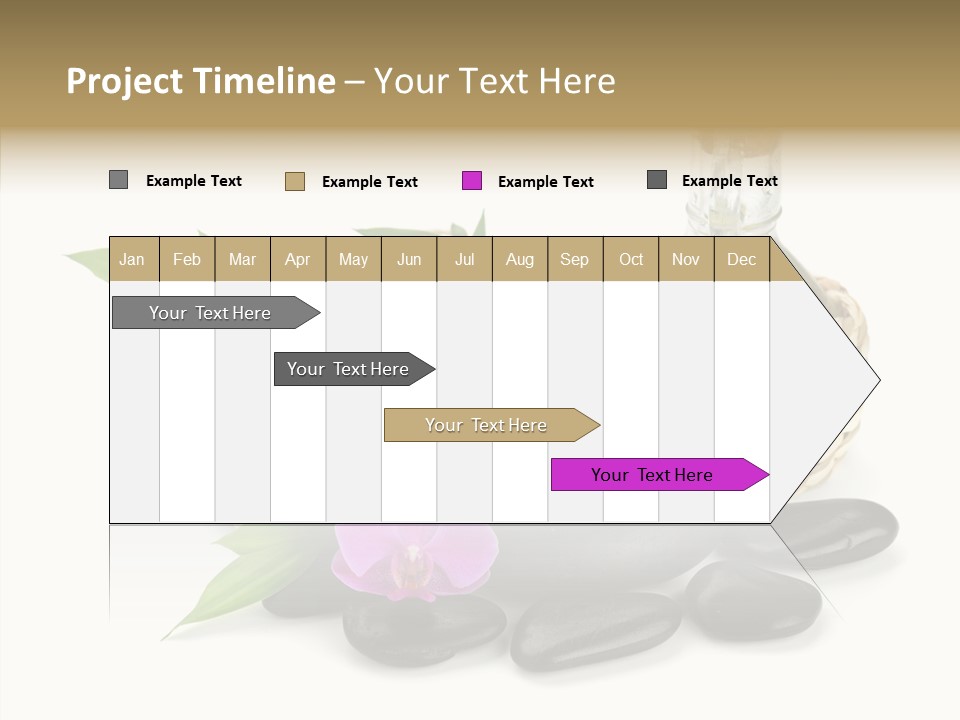 Tropical White Spa PowerPoint Template