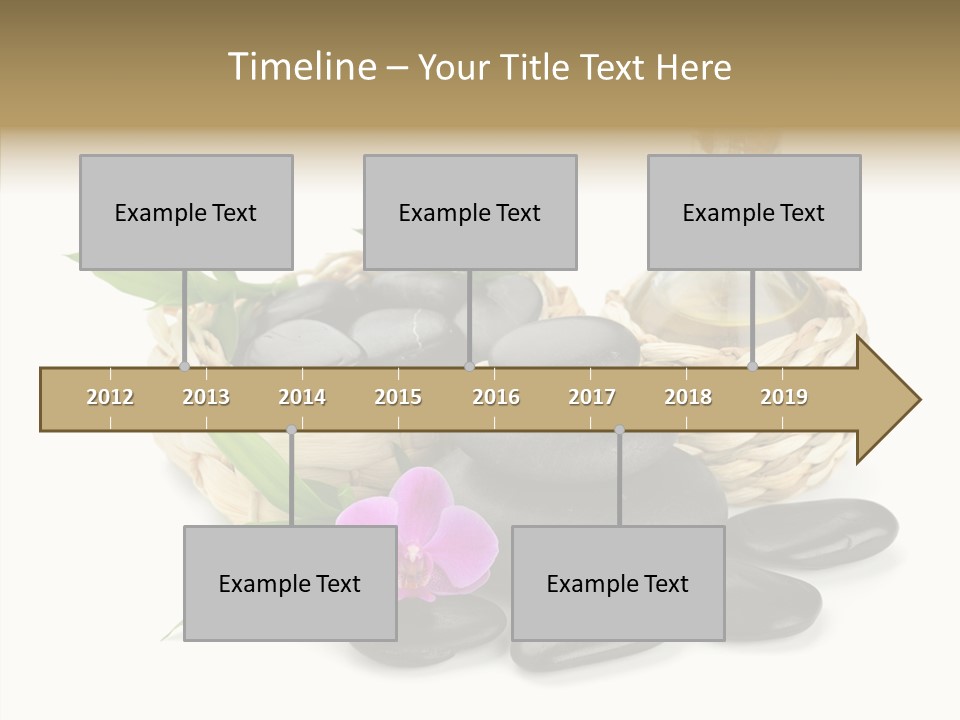 Tropical White Spa PowerPoint Template