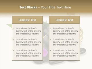 Tropical White Spa PowerPoint Template