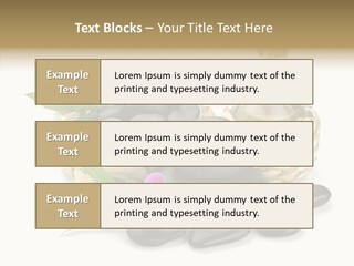 Tropical White Spa PowerPoint Template