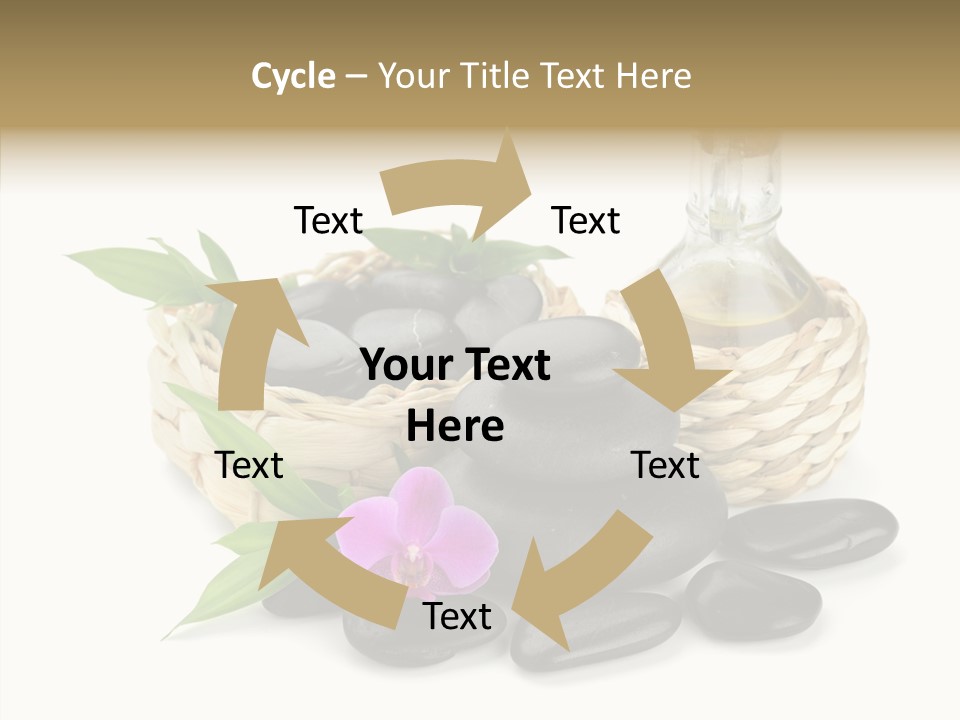 Tropical White Spa PowerPoint Template