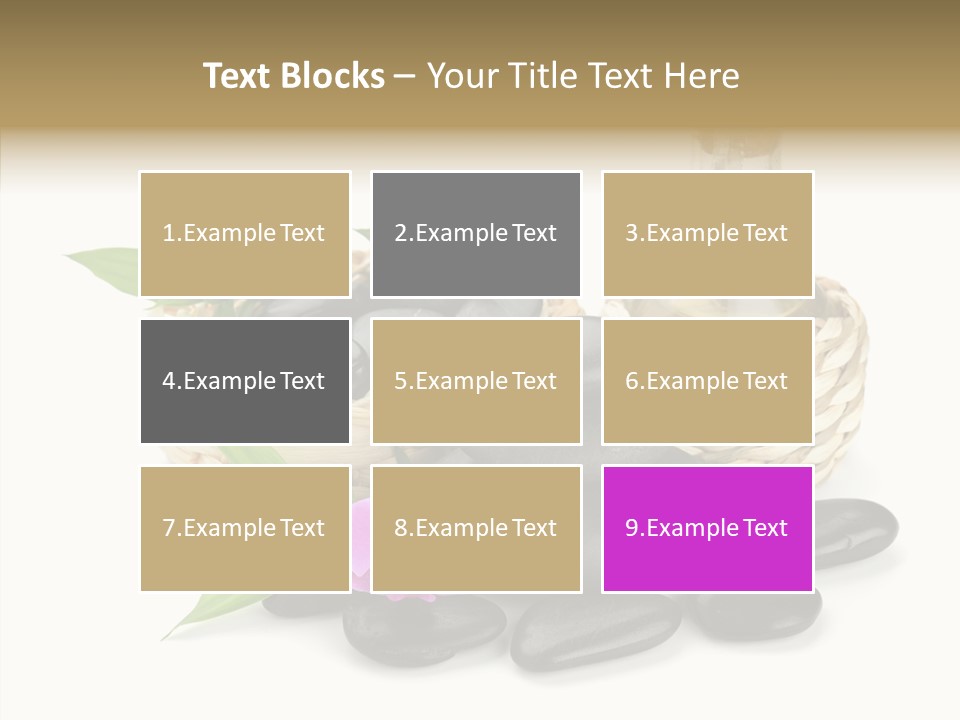 Tropical White Spa PowerPoint Template