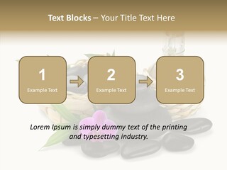 Tropical White Spa PowerPoint Template