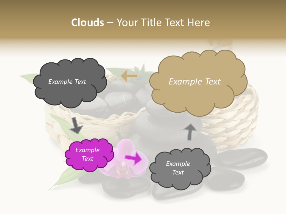 Tropical White Spa PowerPoint Template