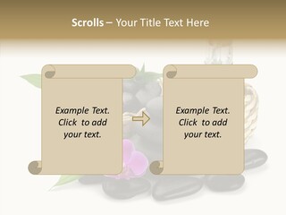 Tropical White Spa PowerPoint Template