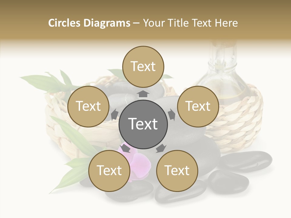 Tropical White Spa PowerPoint Template