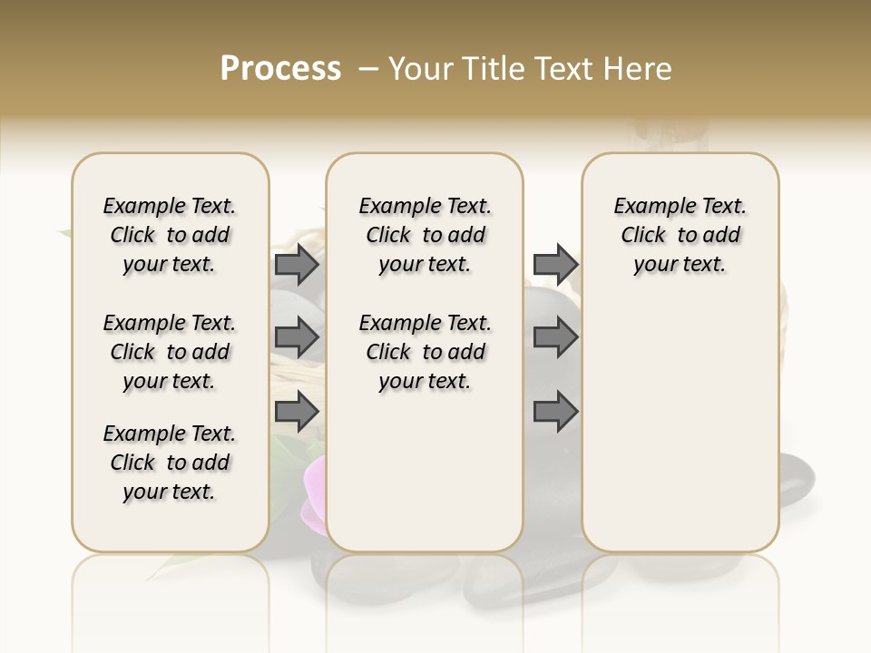 Tropical White Spa PowerPoint Template