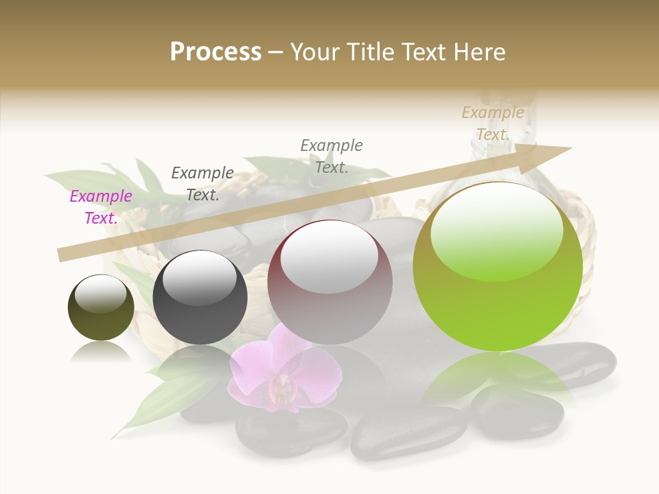 Tropical White Spa PowerPoint Template
