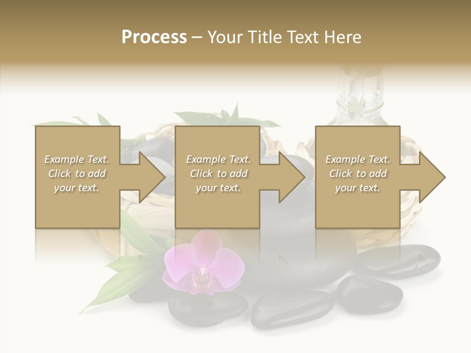 Tropical White Spa PowerPoint Template