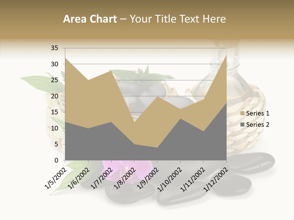 Tropical White Spa PowerPoint Template