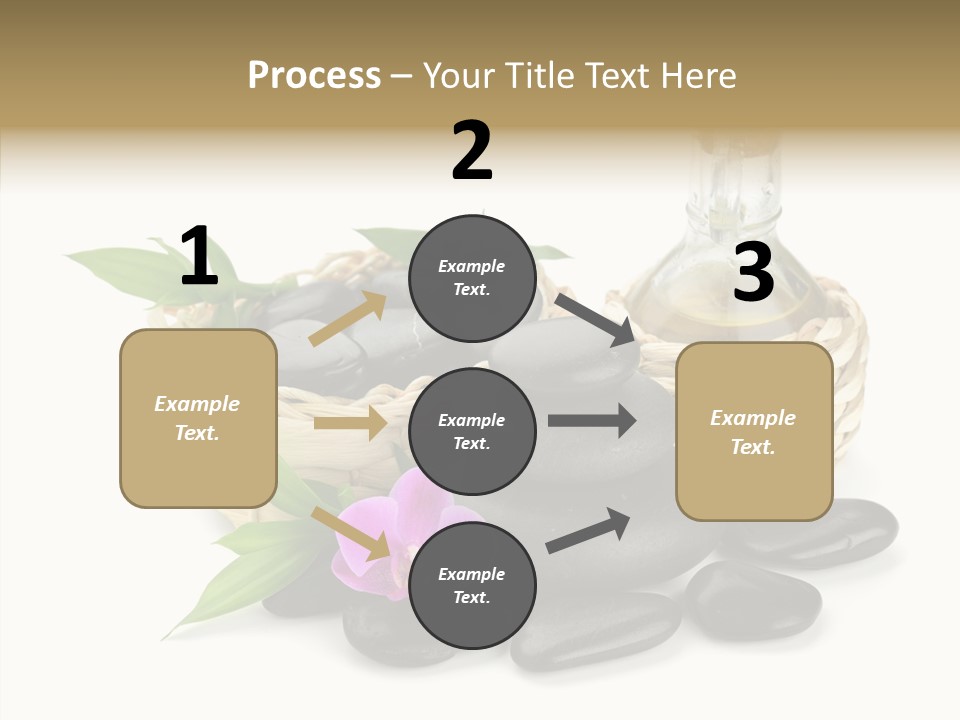 Tropical White Spa PowerPoint Template