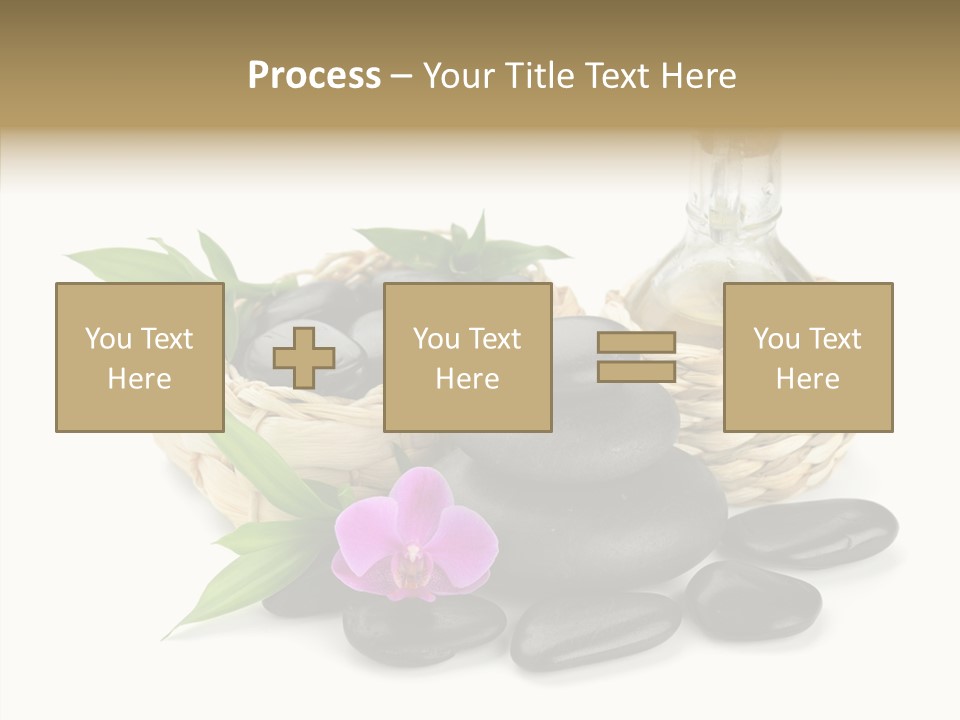 Tropical White Spa PowerPoint Template
