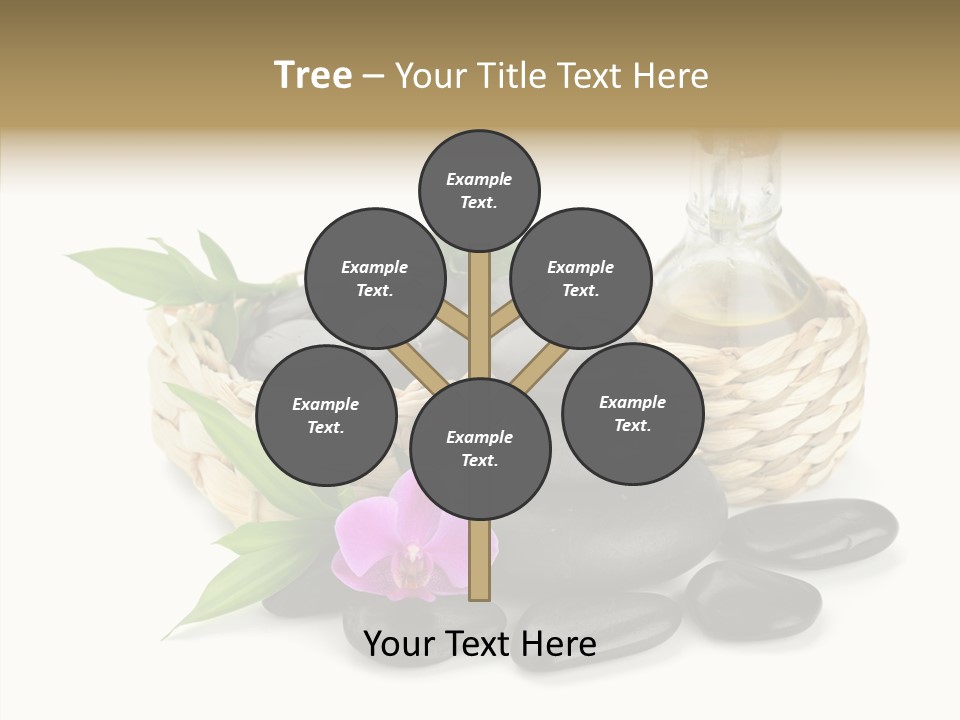 Tropical White Spa PowerPoint Template