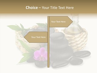 Tropical White Spa PowerPoint Template