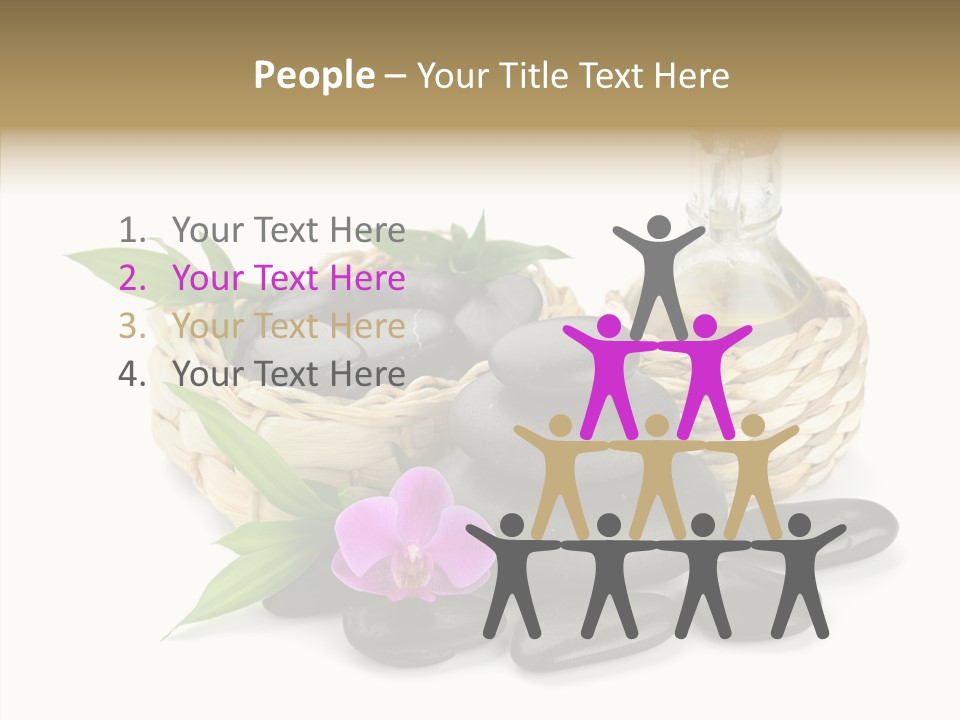 Tropical White Spa PowerPoint Template