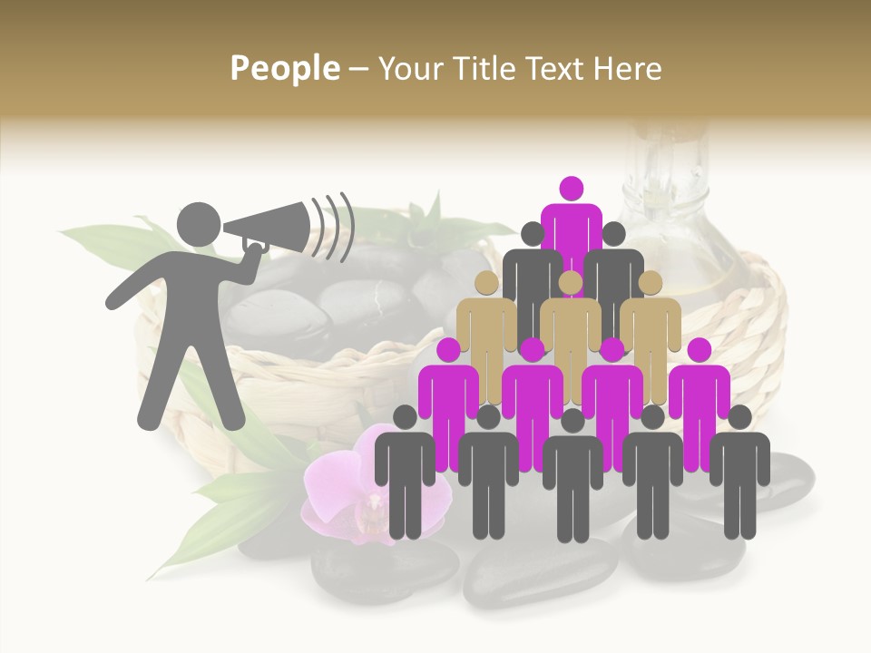 Tropical White Spa PowerPoint Template