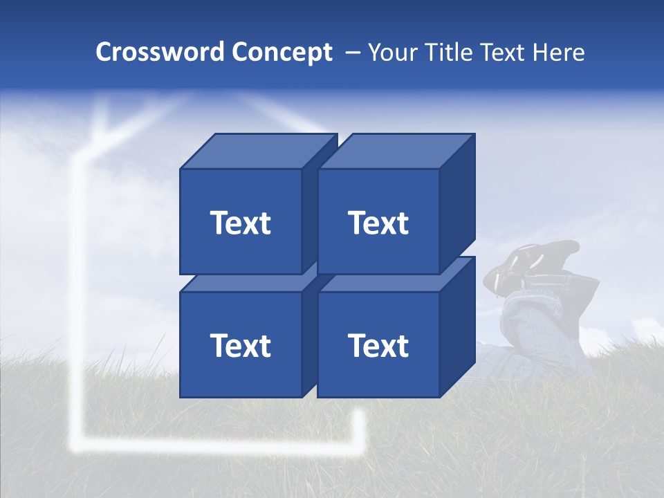 Portrait Purchase Caucasian PowerPoint Template