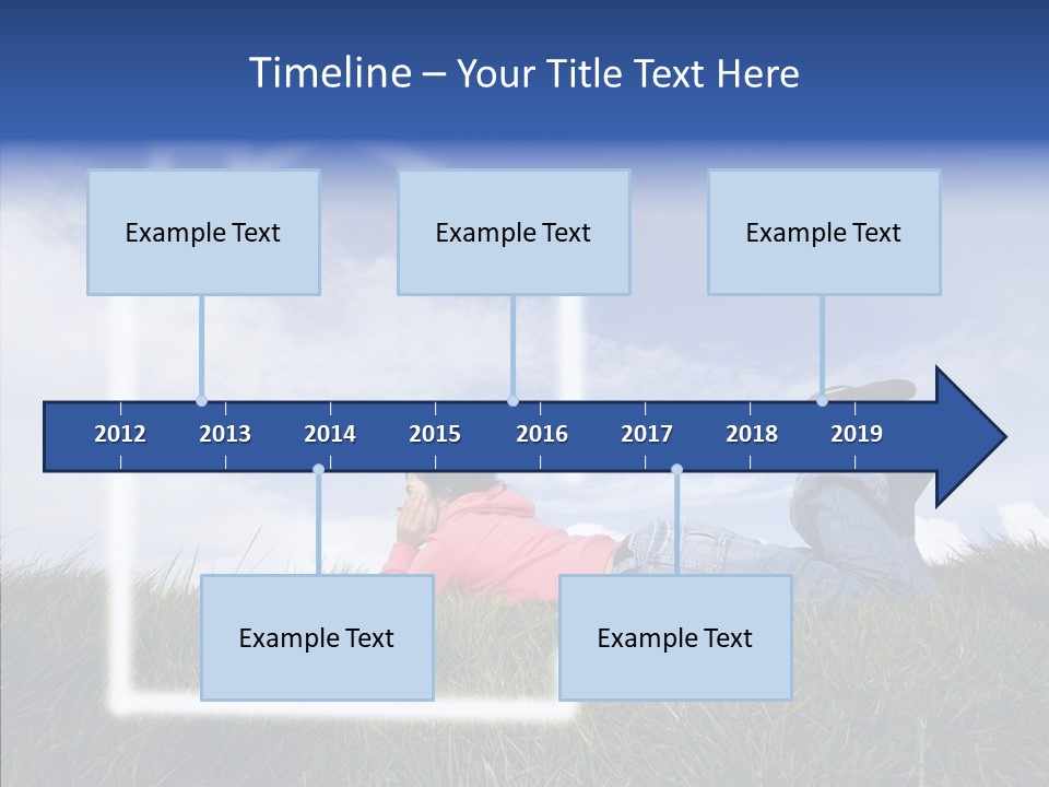 Portrait Purchase Caucasian PowerPoint Template