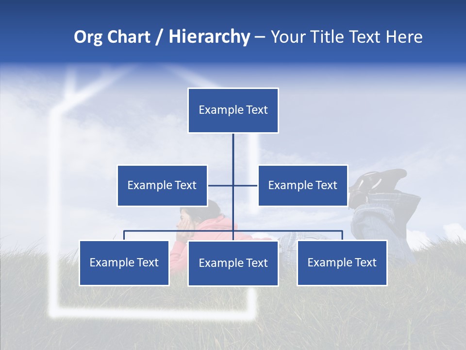 Portrait Purchase Caucasian PowerPoint Template