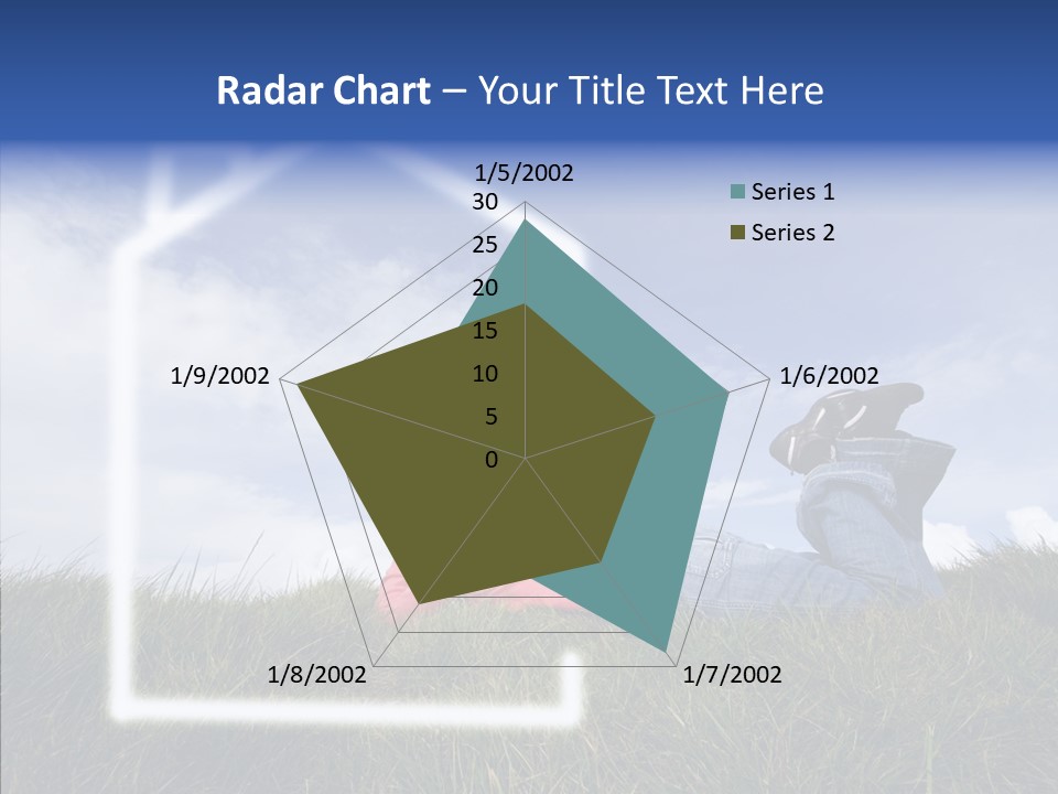 Portrait Purchase Caucasian PowerPoint Template