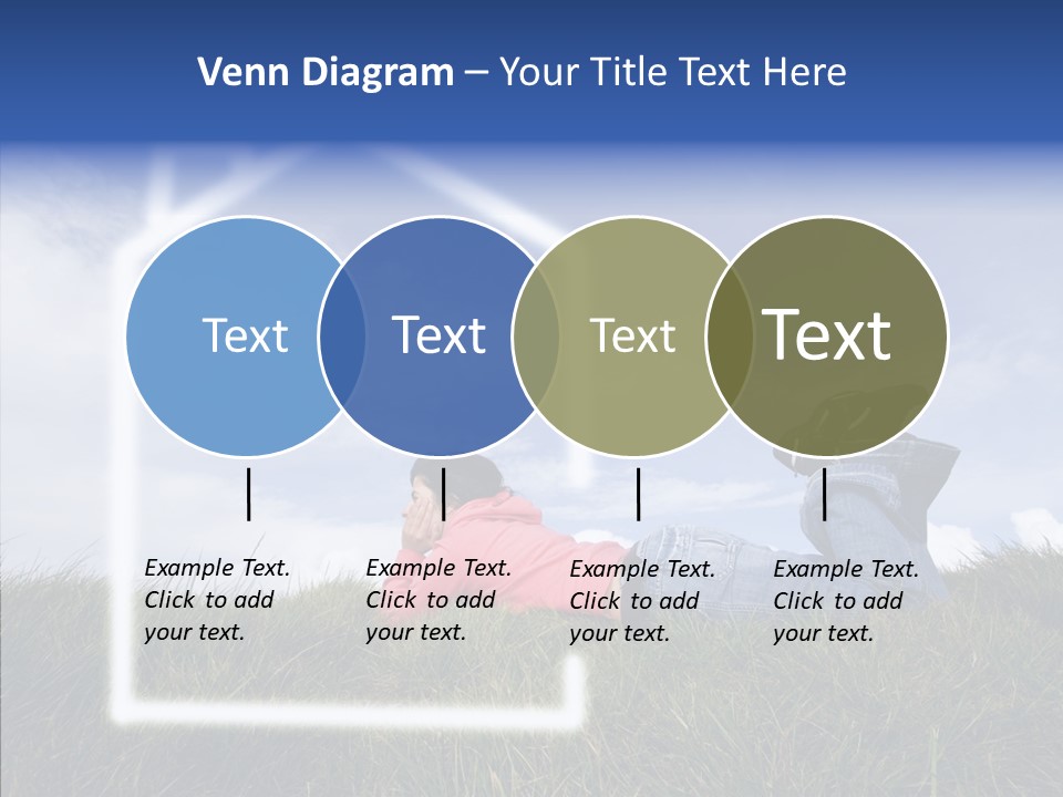 Portrait Purchase Caucasian PowerPoint Template