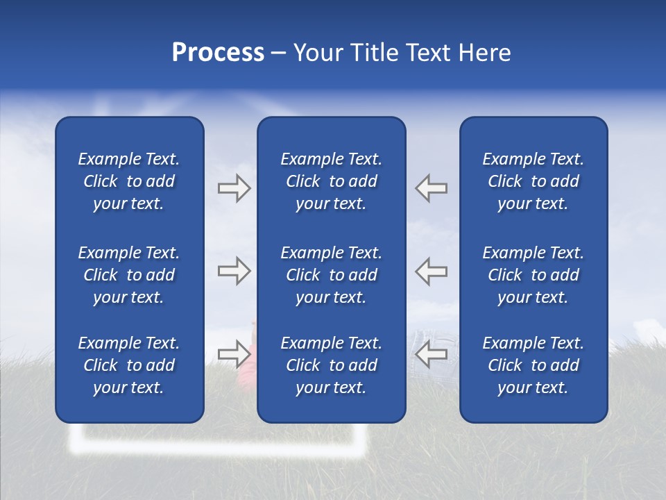 Portrait Purchase Caucasian PowerPoint Template