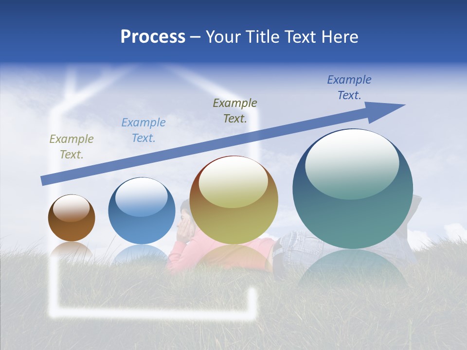 Portrait Purchase Caucasian PowerPoint Template