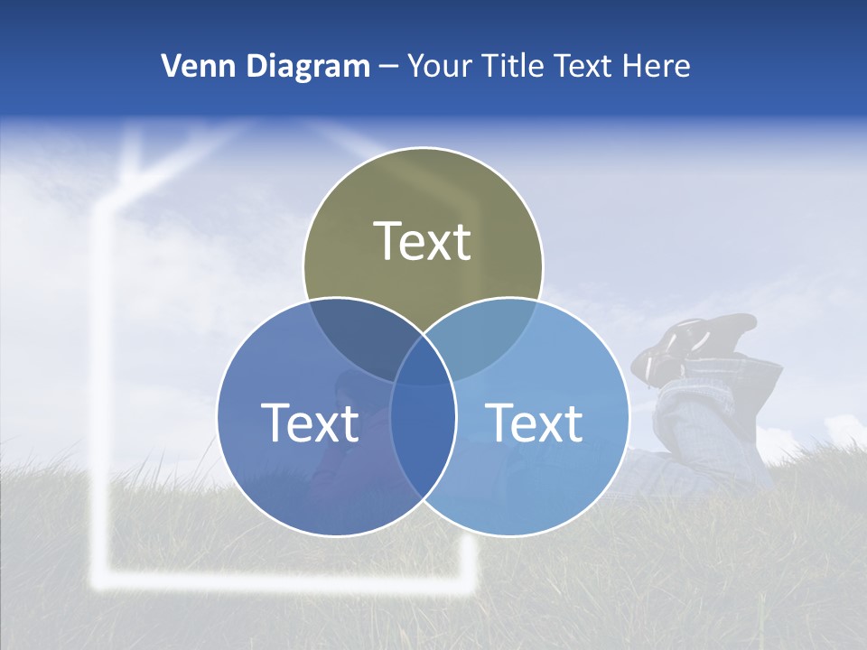 Portrait Purchase Caucasian PowerPoint Template