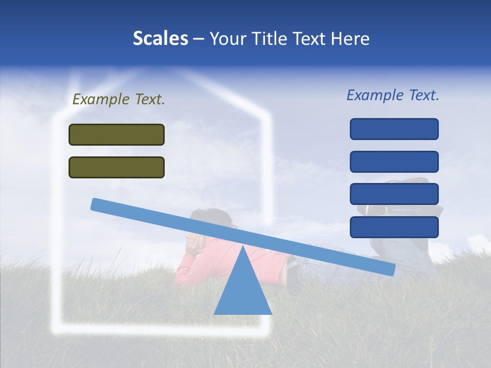 Portrait Purchase Caucasian PowerPoint Template