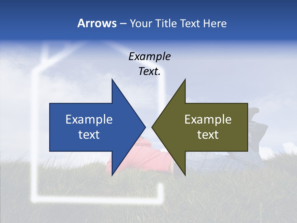 Portrait Purchase Caucasian PowerPoint Template