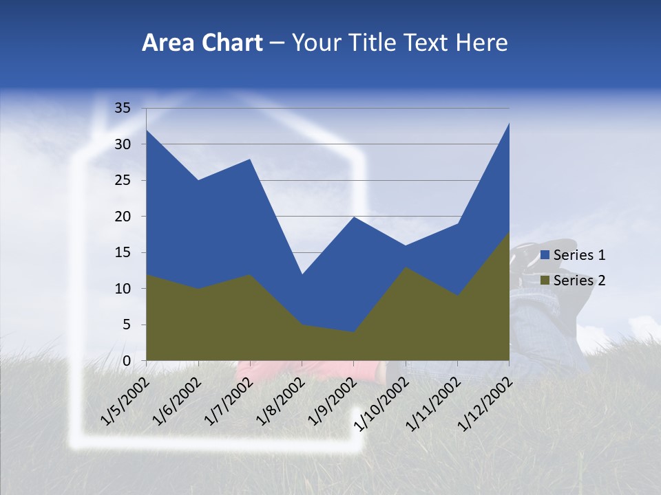 Portrait Purchase Caucasian PowerPoint Template