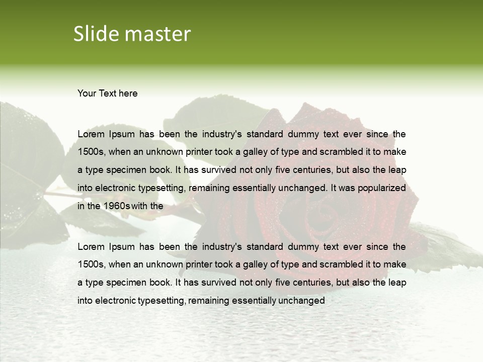 Botanical Floral Beauty PowerPoint Template