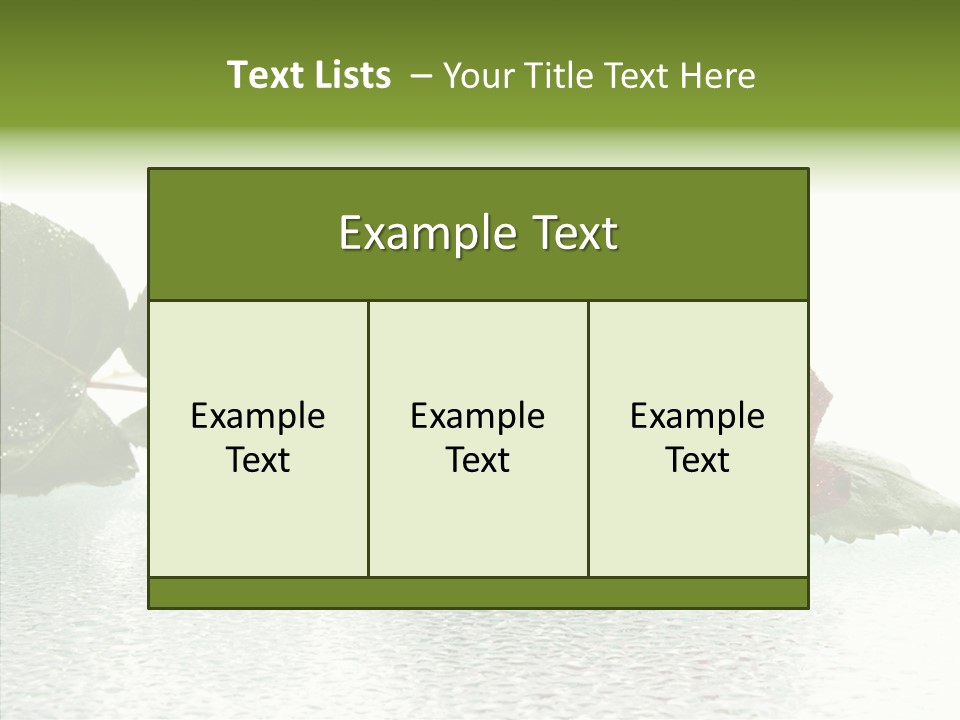 Botanical Floral Beauty PowerPoint Template