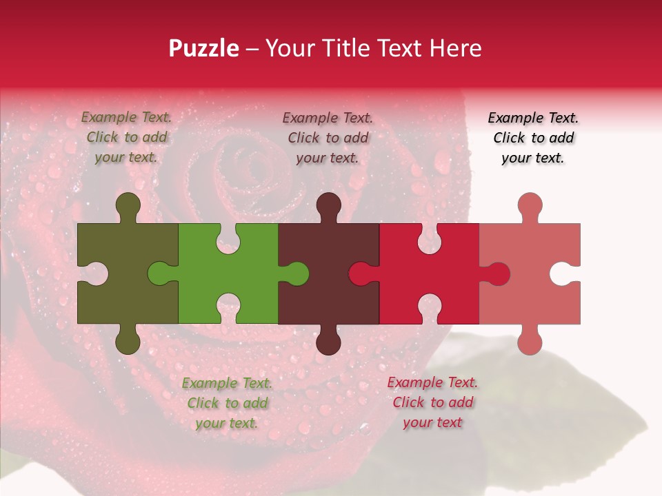 Velvety Fresh Background PowerPoint Template